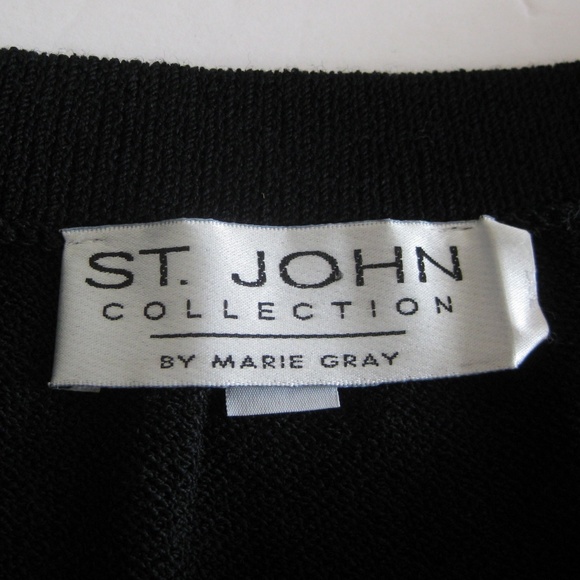St John Black Pencil Skirt 6 - Picture 2 of 7